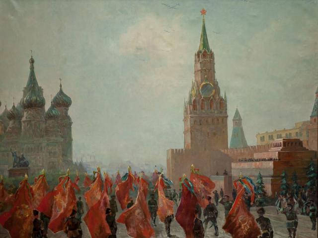 Пшеничников В.С. Парад Победы. 1946